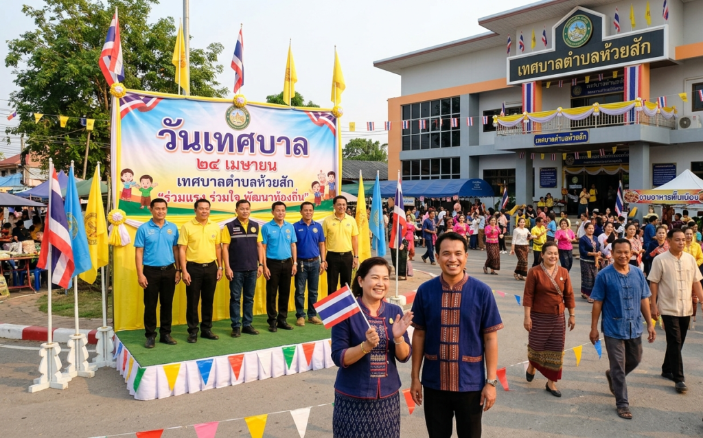 วันเทศบาล 24 เมษายน กิจกรรมพัฒนาชุมชนและการบริหารท้องถิ่นในประเทศไทย