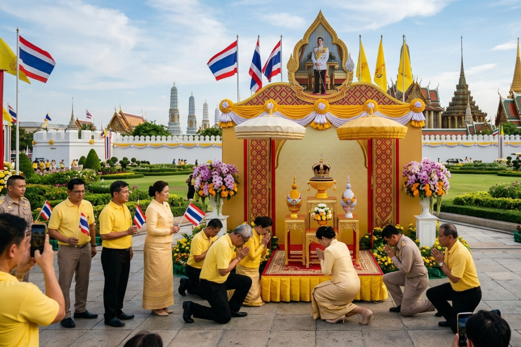 วันฉัตรมงคล พระมหาเศวตฉัตร และพระราชพิธีสำคัญของไทย